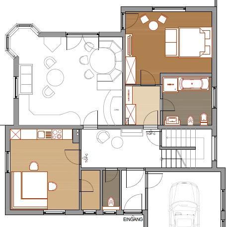 יאניג Appartement Zweikofelblick מראה חיצוני תמונה